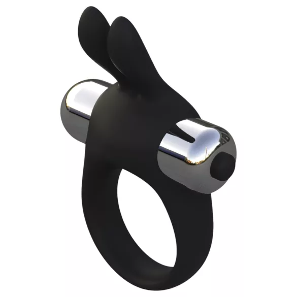 Pulselock Vantr - vibrējošais truša dzimumlocekļa gredzens (melns) - 30 mm