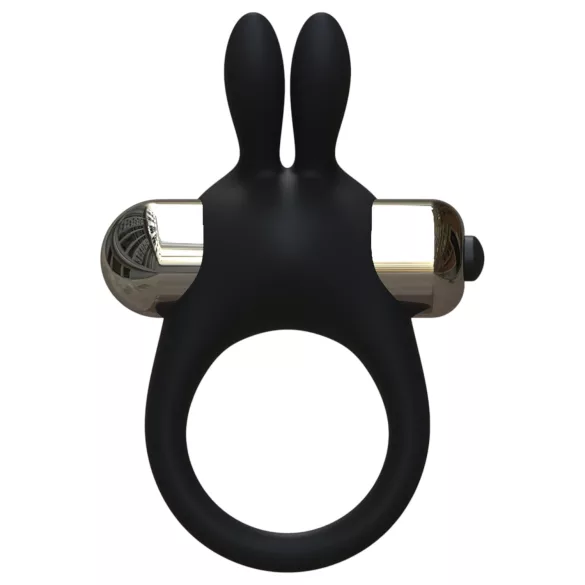 Pulselock Vantr - vibrējošais truša dzimumlocekļa gredzens (melns) - 30 mm