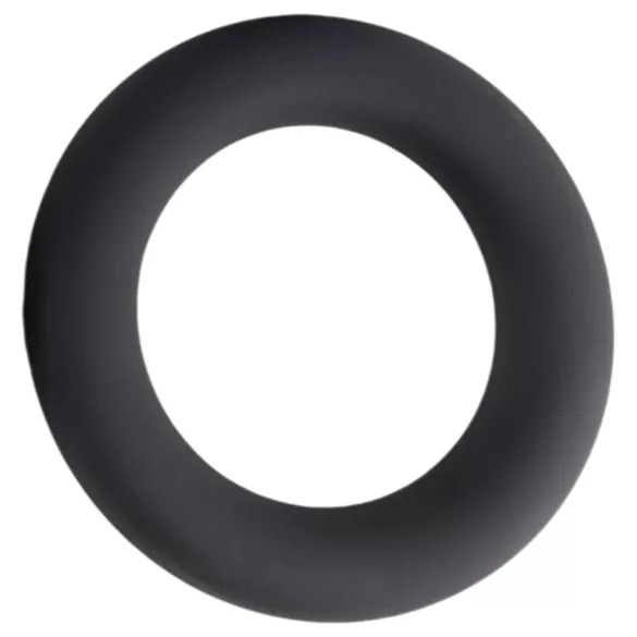 Pulselock Cirkl - silikona dzimumlocekļa gredzens (melns) - 30 mm