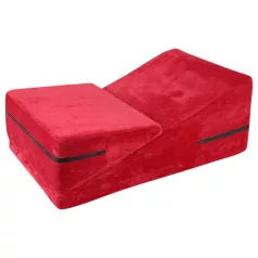   Desirel Magic Pillow ķīļveida seksa spilvenu komplekts - mazais + lielais (sarkans)