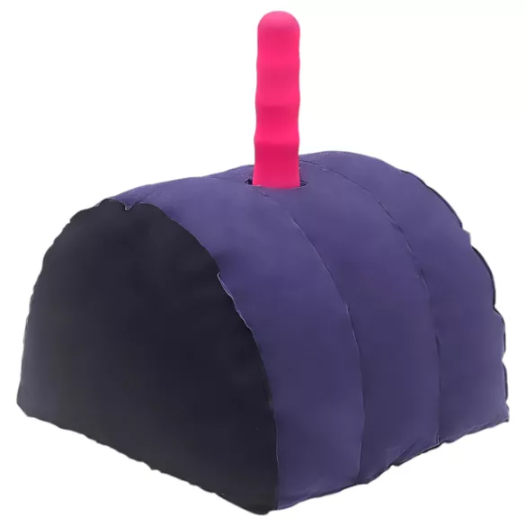 Desirel Magic Pillow - piepūšams seksa spilvens ar dildo turētāju (violets)