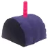 Desirel Magic Pillow - piepūšams seksa spilvens ar dildo turētāju (violets)