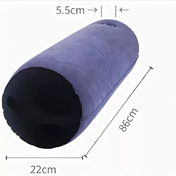 Desirel Magic Pillow - piepūšams seksa spilvens - cilindrisks (violets)