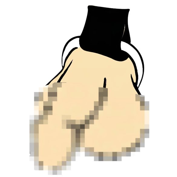 ZADO - ādas vīriešu ķermeņa hāness bodijs melns S-L