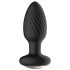Funny Me 360 - ūdensizturīgs anālais vibrators (melns)