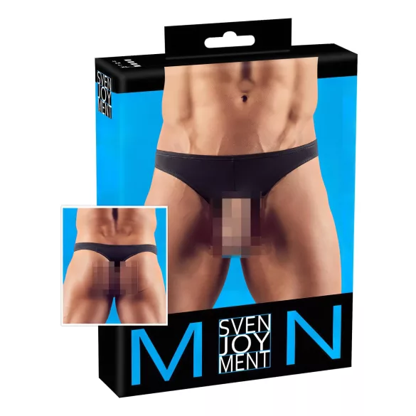 Showmaster vīriešu stringi melni - XL
