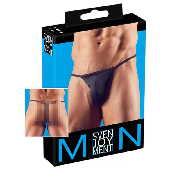 Minitanga vīriešiem melna