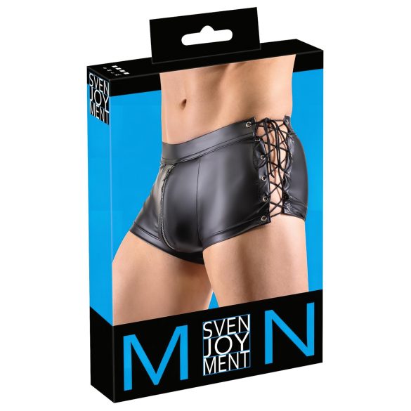 Svenjoyment - sānu sasieti matēti bokseršorti (melni)