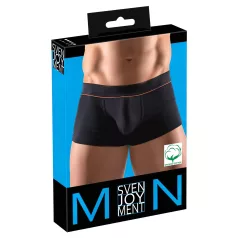   Svenjoyment - eko-kokvilnas komforta bokseršorti (melni) - M