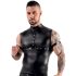 Svenjoyment - Vīriešu bezpiedurknis melns tops ar krūšu siksnu - XL