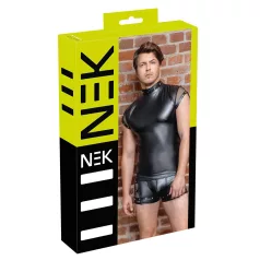 NEK - kniedēts, tīklveida vīriešu tops (melns)