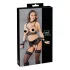 Cottelli Bondage - mežģīņu apakšveļas komplekts 5 daļas - M
