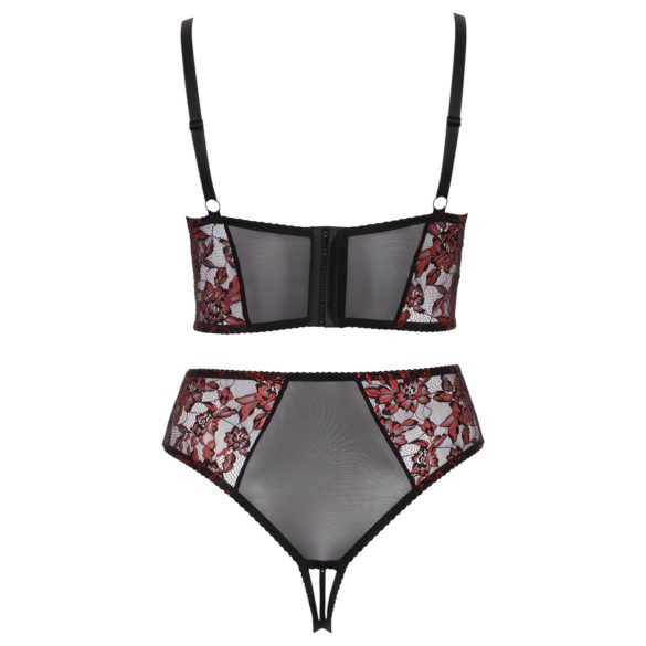 Cottelli plus size sieviešu apakšveļas komplekts sarkans