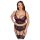 Cottelli Plus Size – krūšturu komplekts (sarkans) - 90C/XL
