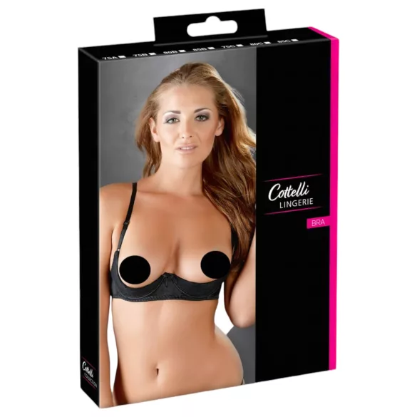 Cottelli - krūšu pacēlājs basic melns - 85C