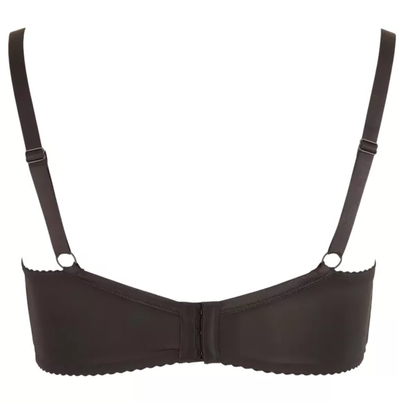 Cottelli plus size krūšturis ar stīpiņām melns