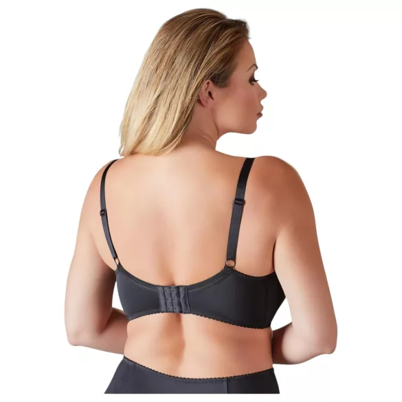 Cottelli plus size krūšturis ar stīpiņām melns - 85E