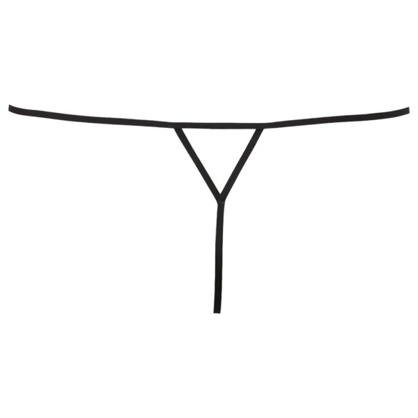 Cottelli - Atvērts stringbiksīšu dizains ar spīdumiem (melni)