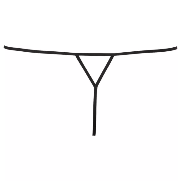 Cottelli - sieviešu atvērtas biksītes ar strasām melnā krāsā - M/L