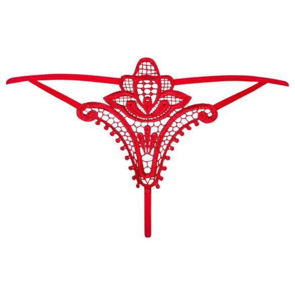 Obsessive Luiza - tulpju stringbiksītes (sarkanas)