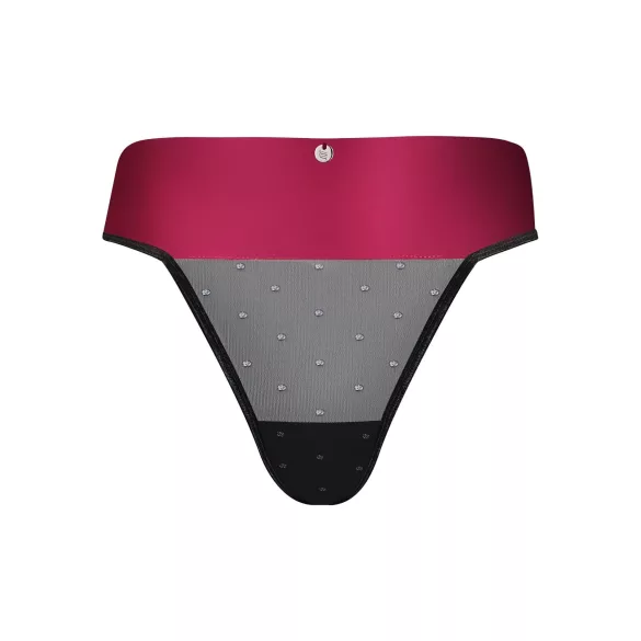 Obsessive sieviešu stringi ar bantīti, sarkani - L/XL