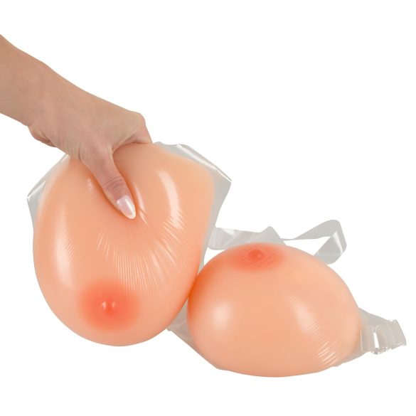 Cottelli - silikona push-up pievienojamās krūtis (2x1200g)