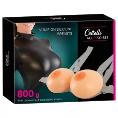 Cottelli - silikona pievienojamās push-up krūtis 2x400g