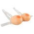Cottelli - silikona pievienojamās push-up krūtis 2x400g