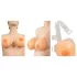 Cottelli - silikona pievienojamās push-up krūtis 2x400g