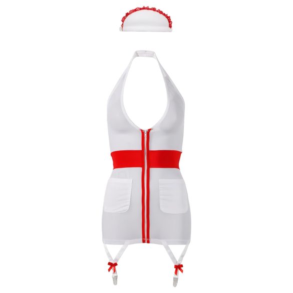 Cottelli - medmāsas kostīms ar zeķturiem - XL