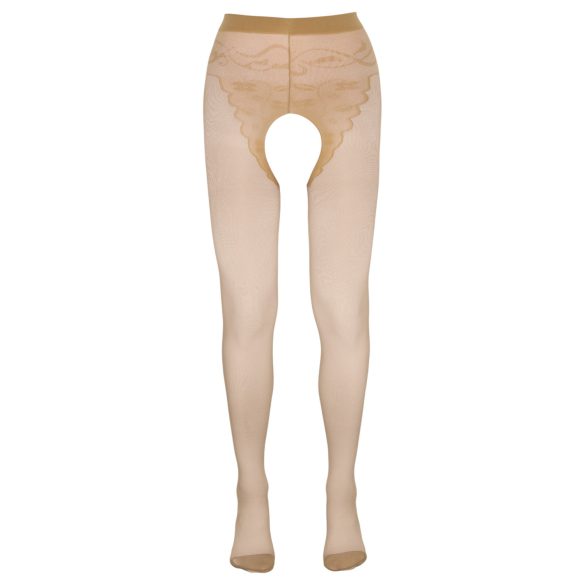 Cottelli - seksa zeķbikses ar svītrām, bēšas - 2