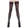 Cottelli Legwear - sieviešu augšstilba zeķes ar leopardu rakstu melnas - 5