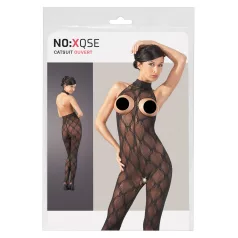   NO:XQSE - mežģīņu bodijs ar atvērtu krūšu daļu - XL/XXL