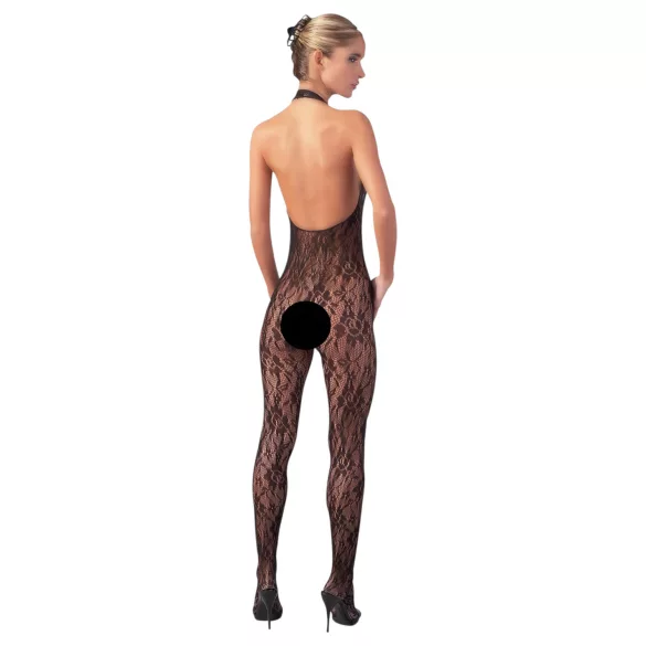 NO:XQSE - mežģīņu bodijs ar pērļu rotājumu - L/XL