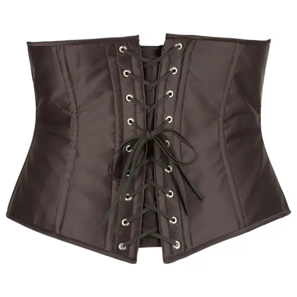 Cottelli plus size korsete satīna melna