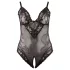 Cottelli plus size mežģīņu bodijs melns