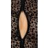 Noir - leopardrakstura, garroku bodijs (melns) - M