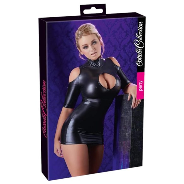 Cottelli - sieviešu balles kleita ar atvērtām pleciem melna - L