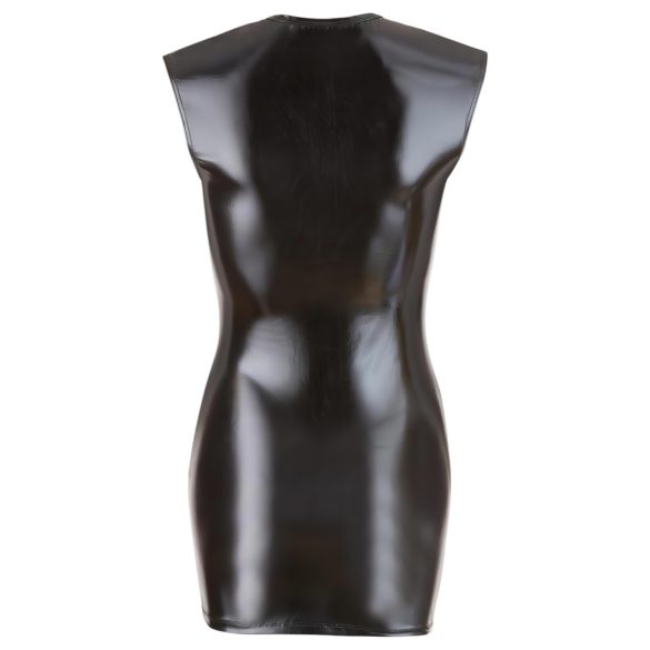 Cottelli - sieviešu īsa spīdīga kleita bez piedurknēm melna - L