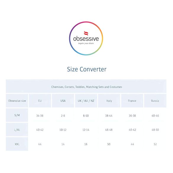 Obsessive caurspīdīga mini kleita un stringi melnā krāsā