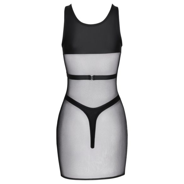 Cottelli - caurspīdīgs ballīšu komplekts (melns)