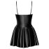 Noir Libido - matēta mini kleita (melna) - L