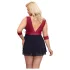Cottelli Bondage Plus Size - sarkans babydolls