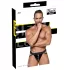Black Level - vīriešu jockstrap biksītes ar rāvējslēdzēju melnas