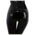 LATEX - melnā garroku piedurkņu sieviešu kombinezons - S