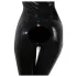 Latex sieviešu garroku kombinezons melns - M