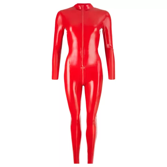 LATEX - sieviešu garroku kombinezons sarkans - M