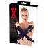 Lateksa garie, unisex cimdi (melni) - M