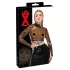 LATEX - sieviešu caurspīdīgs lateksa tops melns