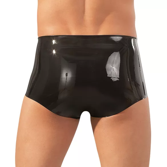 LATEX - bokseršorti ar dzimumlocekļa apvalku melni - L/XL